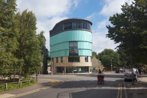 Richard Murphy Architects' Young Street Campus scheme for Anglia Ruskin University in Cambridge